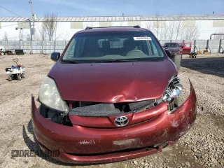 2006 Toyota Sienna LE with VIN 5TDBA23C76S061682, listed as a Copart auction lot 48482965 with 186,204 mi miles and Clean Title. Bid and sale history available at carsss.com. Image 5.