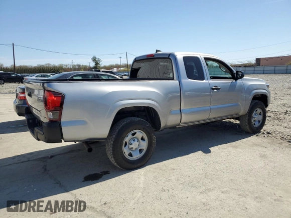 2020 Toyota Tacoma SR with VIN 3TYSX5EN2LT002859, listed as a Copart auction lot 53657675 with 63,500 mi miles and Clean title. Bid and sale history available at DreamBid. Image 3.