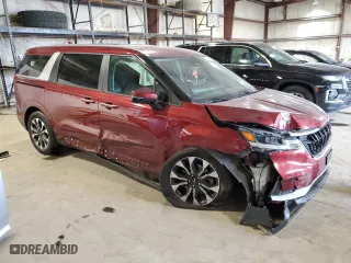 2022 Kia Carnival EX with VIN KNDNC5H36N6071099, listed as a Copart auction lot 66377394 with 74,434 mi miles and Salvage Title. Bid and sale history available at carsss.com. Image 4.