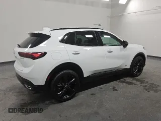 2024 Buick Envision Sport Touring with VIN LRBFZPE4XRD074390, listed as a Copart auction lot 46520785 with 3,842 mi miles and Clean Title. Bid and sale history available at carsss.com. Image 3.