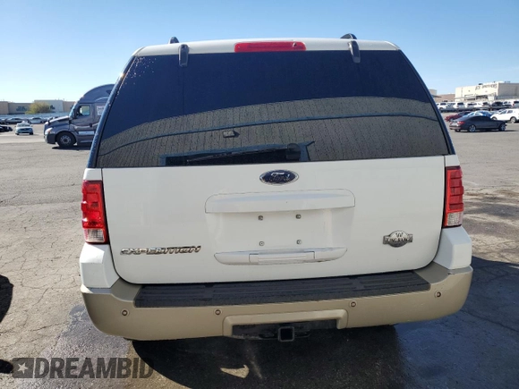 2006 Ford Expedition Eddie Bauer with VIN 1FMFU18586LA70143, listed as a Copart auction lot 47296745 with 197,289 mi miles and Clean Title. Bid and sale history available at carsss.com. Image 6.