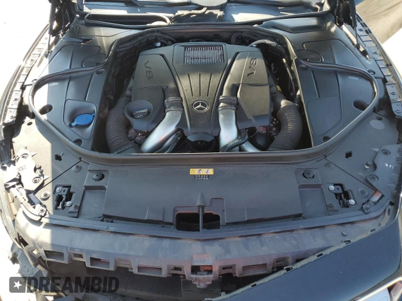 2017 Mercedes-Benz S 550 with VIN WDDXJ8FB1HA024368, listed as a Copart auction lot 72063484 with 44,182 mi miles and Salvage title. Bid and sale history available at DreamBid. Image 13.