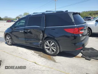 2021 Honda Odyssey Touring with VIN 5FNRL6H80MB036564, listed as a Copart auction lot 52218215 with 44,556 mi miles and Salvage Title. Bid and sale history available at carsss.com. Image 2.