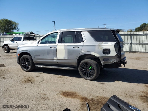 2023 Chevrolet Tahoe LS with VIN 1GNSCMKDXPR198087, listed as a Copart auction lot 75393274 with 50,764 mi miles and Salvage Title. Bid and sale history available at carsss.com. Image 2.