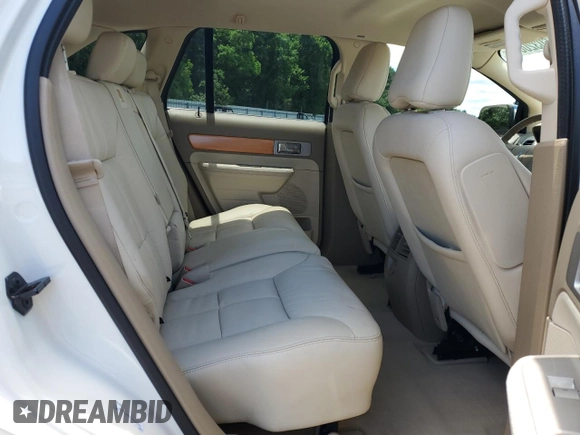 2007 Lincoln MKX with VIN 2LMDU68C47BJ35224, listed as a Copart auction lot 60320885 with Not provided miles and Salvage title. Bid and sale history available at DreamBid. Image 11.