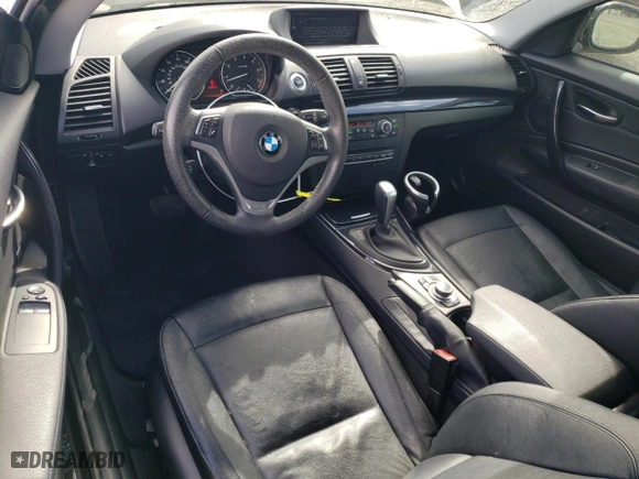 2013 BMW 1 Series 128i with VIN WBAUP9C59DVS94870, listed as a Copart auction lot 80990614 with 111,331 mi miles and Salvage Title. Bid and sale history available at carsss.com. Image 8.