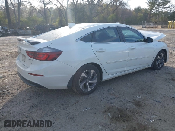 2019 Honda Insight EX with VIN 19XZE4F56KE002946, listed as a IAAI auction lot 41913392 with 132,764 mi miles and . Bid and sale history available at DreamBid. Image 4.