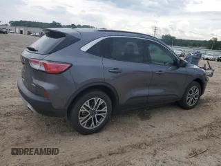 2021 Ford Escape SEL with VIN 1FMCU9H68MUB09069, listed as a Copart auction lot 58760215 with 27,694 mi miles and Salvage title. Bid and sale history available at DreamBid. Image 3.