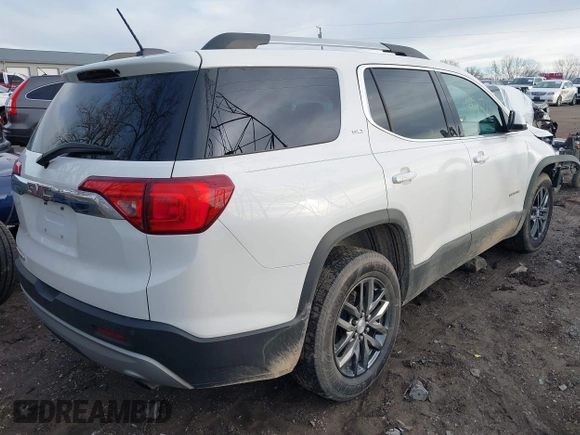 2018 GMC Acadia SLT with VIN 1GKKNMLA9JZ108429, listed as a IAAI auction lot 41211723 with 128,456 mi miles and . Bid and sale history available at DreamBid. Image 4.