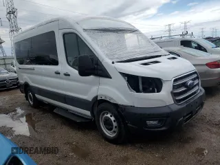2020 Ford Transit Passenger XL z VIN 1FBAX2CG4LKB43132, wystawiony jako Copart lot #52977485 z przebiegiem 70 900 mil mil oraz Szkoda całkowita • Salvage title. Historia ofert i sprzedaży dostępna na DreamBid. Obrazek 4.