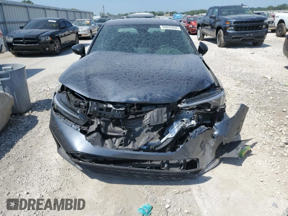 2025 Honda Civic Sedan Sport with VIN 2HGFE2F53SH501295, listed as a Copart auction lot 69032094 with 1,063 mi miles and Salvage Title. Bid and sale history available at carsss.com. Image 5.