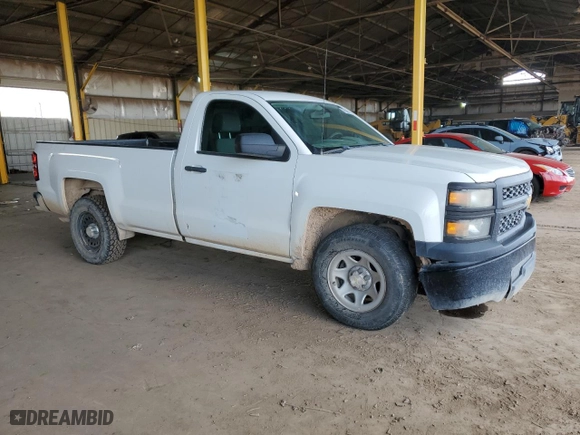 2014 Chevrolet Silverado 1500 Work Truck with VIN 1GCNCPEC4EZ206031, listed as a Copart auction lot 47536995 with 180,200 mi miles and Clean Title. Bid and sale history available at carsss.com. Image 4.