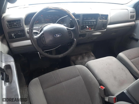 2003 Ford Super Duty F-250 XL with VIN 1FTNX20L43ED63710, listed as a Copart auction lot 51520434 with 210,072 mi miles and Salvage Title. Bid and sale history available at carsss.com. Image 8.