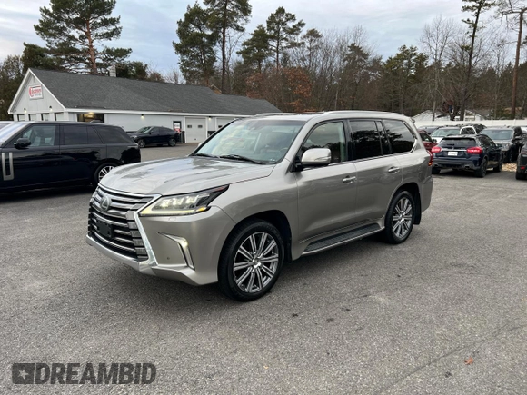 2016 Lexus LX 570 with VIN JTJHY7AX7G4203810, listed as a Copart auction lot 86017494 with 296,703 mi miles and Clean Title. Bid and sale history available at DreamBid. Image 1.