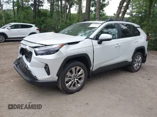 2025 Toyota RAV4 XLE Premium with VIN 2T3A1RFV9SW532080, listed as a IAAI auction lot 42420248 with 323 mi miles and . Bid and sale history available at DreamBid. Image 2.