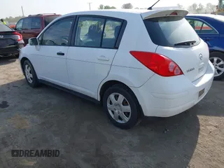 2008 Nissan Versa 1.8 S with VIN 3N1BC13E48L380605, listed as a IAAI auction lot 42075458 with 216,340 mi miles. Bid and sale history available at carsss.com. Image 3.