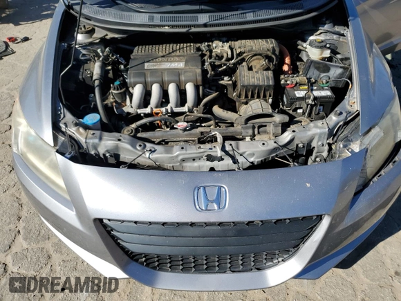 2011 Honda CR-Z EX with VIN JHMZF1D66BS012606, listed as a Copart auction lot 47349915 with 155,991 mi miles and Salvage Title. Bid and sale history available at carsss.com. Image 11.