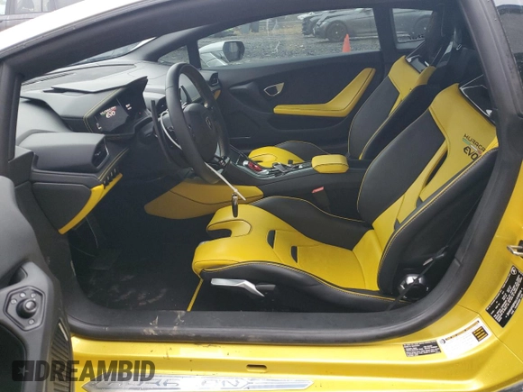 2020 Lamborghini Huracan с VIN ZHWUF5ZF6LLA14566, выставлен на аукционе Copart как лот 84107514 с пробегом 10 503 миль миль и Списание • Salvage title. История ставок и продаж доступна на DreamBid. Изображение 7.
