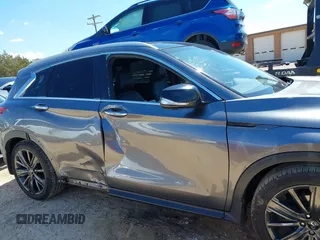 2020 Infiniti QX50 ESSENTIAL with VIN 3PCAJ5M3XLF119022, listed as a IAAI auction lot 41886633 with 55,650 mi miles. Bid and sale history available at carsss.com. Image 13.