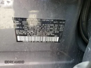 2020 Subaru Ascent Touring с VIN 4S4WMARD7L3458854, выставлен на аукционе Copart как лот 48107275 с пробегом 95 266 миль миль и Списание • Salvage title. История ставок и продаж доступна на DreamBid. Изображение 14.