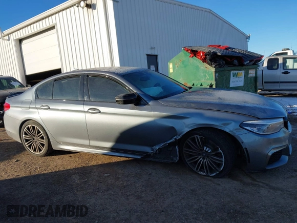 2019 BMW 5 Series M550i xDrive with VIN WBAJB9C51KB464283, listed as a IAAI auction lot 41397420 with Not provided miles and . Bid and sale history available at DreamBid. Image 13.