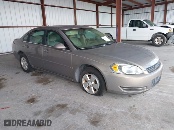 2007 Chevrolet Impala LT with VIN 2G1WT58K579186471, listed as a IAAI auction lot 42108114 with 165,720 mi miles and . Bid and sale history available at DreamBid. Image 1.