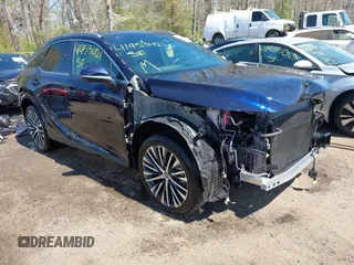 2024 Lexus RX 350h with VIN 2T2BBMCAXRC055195, listed as a IAAI auction lot 41953427 with 3,892 mi miles and . Bid and sale history available at DreamBid. Image 1.