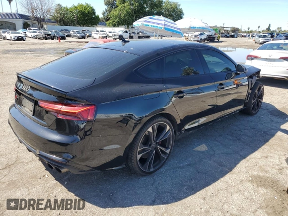 2021 Audi S5 Sportback Premium Plus z VIN WAUC4CF58MA005367, wystawiony jako Copart lot #49182415 z przebiegiem 22 215 mil mil oraz Szkoda całkowita • Salvage title. Historia ofert i sprzedaży dostępna na DreamBid. Obrazek 3.