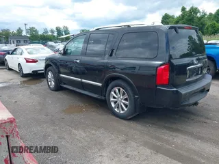 2008 Infiniti QX56 z VIN 5N3AA08C08N914766, wystawiony jako IAAI lot #42347423 z przebiegiem 160 404 mil mil oraz . Historia ofert i sprzedaży dostępna na DreamBid. Obrazek 3.