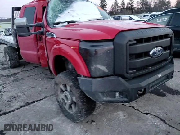 2011 Ford F-250 XL with VIN 1FT7X2BT2BEC32781, listed as a Copart auction lot 42215145 with Not Provided miles and Salvage Title. Bid and sale history available at DreamBid. Image 11.