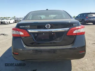 2015 Nissan Sentra SL with VIN 3N1AB7AP7FY287552, listed as a Copart auction lot 54587995 with 116,376 mi miles and Salvage Title. Bid and sale history available at DreamBid. Image 6.