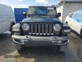 2020 Jeep Wrangler Unlimited Sahara Altitude with VIN 1C4HJXEGXLW292367, listed as a Copart auction lot 88130035 with 52,838 mi miles and Salvage title. Bid and sale history available at DreamBid. Image 5.