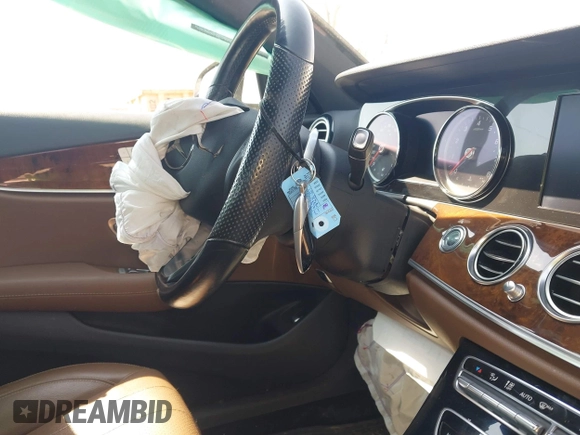 2017 Mercedes-Benz E 300 Luxury with VIN WDDZF4KB9HA091714, listed as a IAAI auction lot 42038333 with 107,358 mi miles and . Bid and sale history available at DreamBid. Image 11.