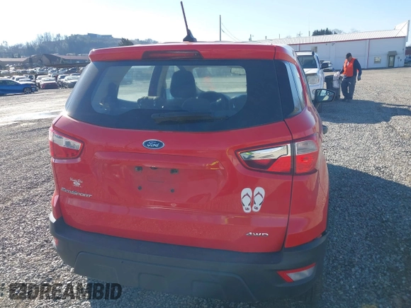 2020 Ford EcoSport S with VIN MAJ6S3FLXLC321656, listed as a IAAI auction lot 41496797 with 68,907 mi miles and . Bid and sale history available at DreamBid. Image 16.