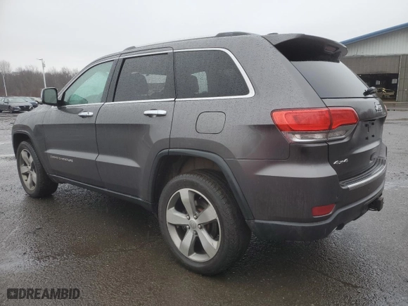 2014 Jeep Grand Cherokee Limited with VIN 1C4RJFBT4EC186890, listed as a Copart auction lot 46646675 with 166075 miles and Salvage Title. Bid and sale history available at carsss.com. Image 2.