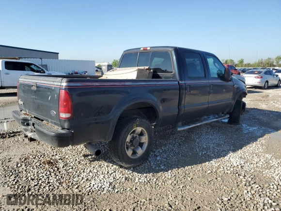 2004 Ford F-250 XL with VIN 1FTNW21P14ED06757, listed as a Copart auction lot 50412115 with 199,501 mi miles and Salvage title. Bid and sale history available at DreamBid. Image 3.