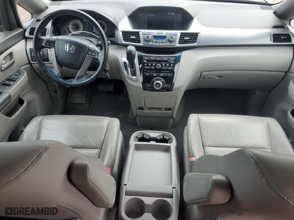 2012 Honda Odyssey EX-L with VIN 5FNRL5H61CB508181, listed as a Copart auction lot 52174205 with 203,763 mi miles and Salvage Title. Bid and sale history available at carsss.com. Image 8.