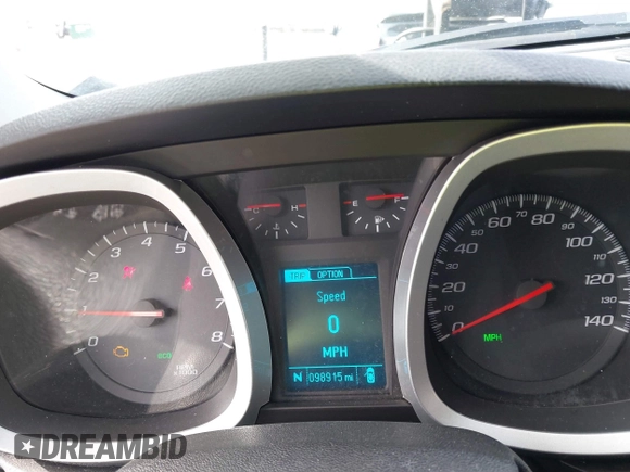 2017 Chevrolet Equinox Premier with VIN 2GNALDEK1H1502956, listed as a IAAI auction lot 41695403 with 98,915 mi miles. Bid and sale history available at carsss.com. Image 7.