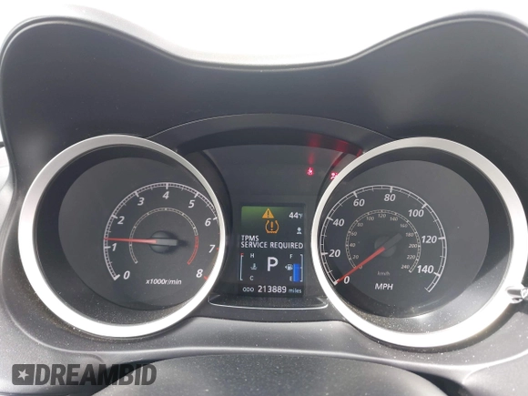 2011 Mitsubishi Lancer GTS with VIN JA32U8FW3BU030708, listed as a IAAI auction lot 41826170 with 213,889 mi miles. Bid and sale history available at carsss.com. Image 7.