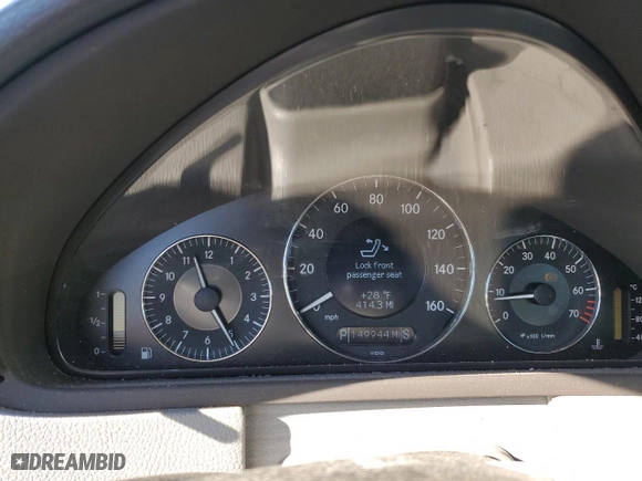 2006 Mercedes-Benz CLK-Class 3.5L with VIN WDBTJ56J66F176661, listed as a Copart auction lot 88700305 with 149,944 mi miles and Salvage Title. Bid and sale history available at carsss.com. Image 9.