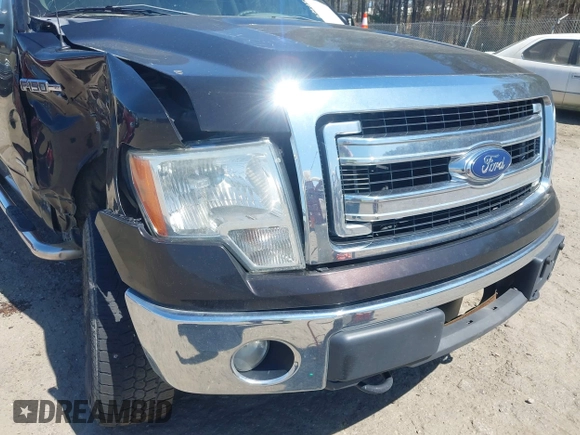 2013 Ford F-150 XL with VIN 1FTFW1ET1DFB38537, listed as a IAAI auction lot 41891469 with 254,246 mi miles. Bid and sale history available at carsss.com. Image 17.