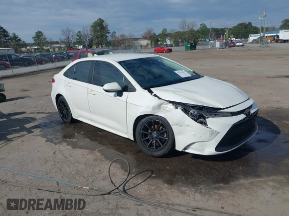 2021 Toyota Corolla LE with VIN 5YFEPMAEXMP160661, listed as a IAAI auction lot 41795003 with 82,470 mi miles and . Bid and sale history available at carsss.com. Image 1.