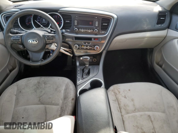 2015 Kia Optima LX with VIN 5XXGM4A72FG436488, listed as a Copart auction lot 51295695 with 172,292 mi miles and Salvage Title. Bid and sale history available at carsss.com. Image 8.