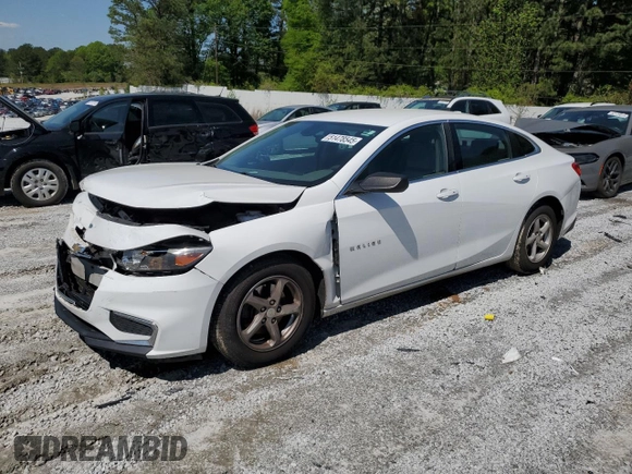 2016 Chevrolet Malibu LS z VIN 1G1ZB5ST2GF316408, wystawiony jako Copart lot #51478545 z przebiegiem 161 509 mil mil oraz Szkoda całkowita • Salvage title. Historia ofert i sprzedaży dostępna na DreamBid. Obrazek 1.