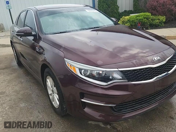 2016 Kia Optima LX with VIN 5XXGT4L31GG024108, listed as a Copart auction lot 60695765 with 92,417 mi miles and Salvage title. Bid and sale history available at DreamBid. Image 13.