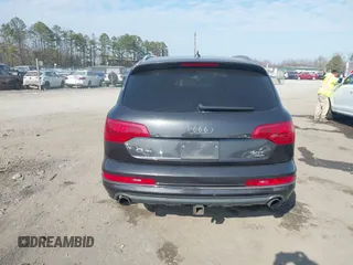 2014 Audi Q7 Premium Plus with VIN WA1LGAFE9ED001319, listed as a IAAI auction lot 41775171 with 144,711 mi miles and . Bid and sale history available at DreamBid. Image 16.