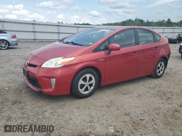 2013 Toyota Prius One z VIN JTDKN3DU1D1623197, wystawiony jako Copart lot #59472015 z przebiegiem 100 034 mil mil oraz Szkoda całkowita • Salvage title. Historia ofert i sprzedaży dostępna na DreamBid. Obrazek 1.