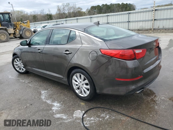 2015 Kia Optima LX with VIN 5XXGM4A71FG399613, listed as a Copart auction lot 49893665 with 201,876 mi miles and Salvage Title. Bid and sale history available at carsss.com. Image 2.