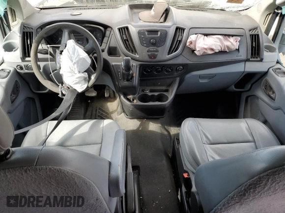 2016 Ford Transit Cargo with VIN 1FTYE1ZM5GKA73900, listed as a Copart auction lot 47124965 with Not Provided miles and Salvage Title. Bid and sale history available at carsss.com. Image 8.