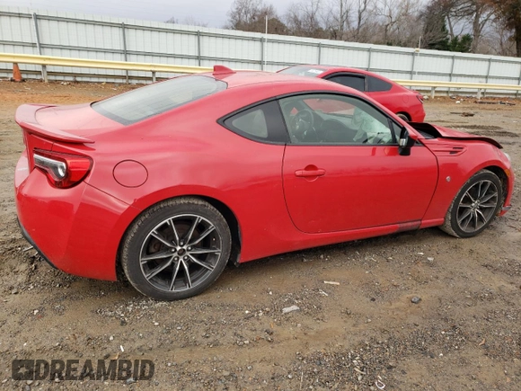 2017 Toyota 86 with VIN JF1ZNAA19H9705026, listed as a Copart auction lot 85244794 with 154,843 mi miles and Salvage Title. Bid and sale history available at carsss.com. Image 3.